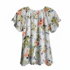 Papermoon Savannah Tie Back Detail Blouse Lined New Without Tags - S